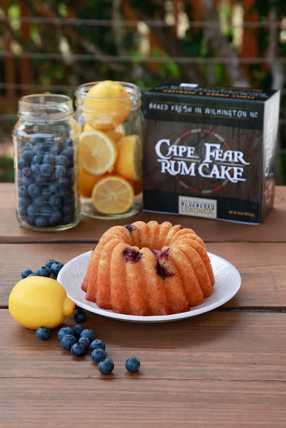 Cape Fear Rum Cake Blueberry Lemonade