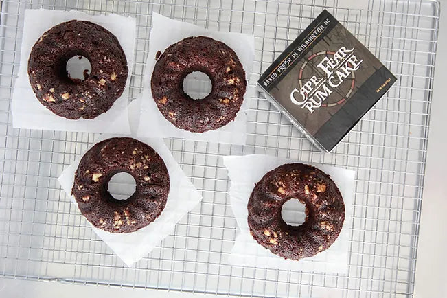 Cape Fear Rum Cake Dark Chocolate