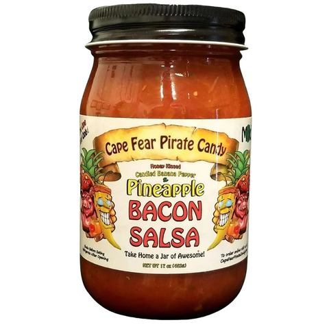 Cape Fear Pirate Candy Bacon Salsa Pineapple