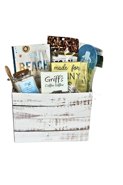 Beach Bliss Elite Gift Basket Box