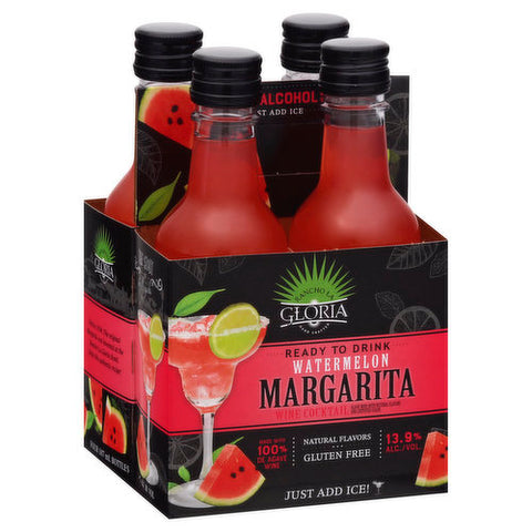 Rancho La Gloria Ready To Drink Margarita - Watermelon 4pk