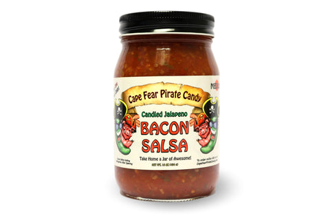 Cape Fear Pirate Candy Bacon Salsa Jalapeno Medium