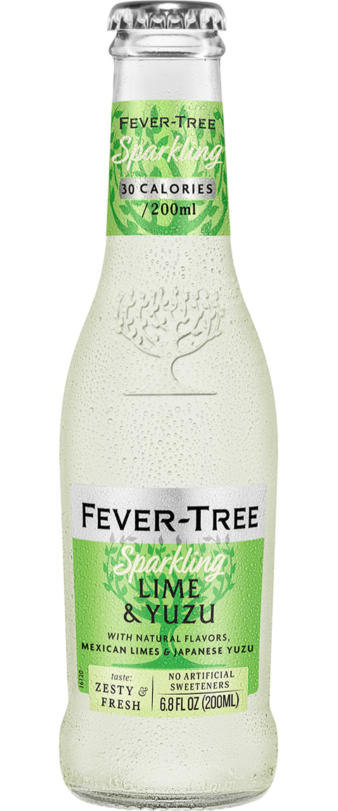 Fever Tree Lime & Yuzu 200 ML 4 Pack