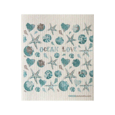 SWEDEdishcloths -Swedish Dishcloth Ocean Love