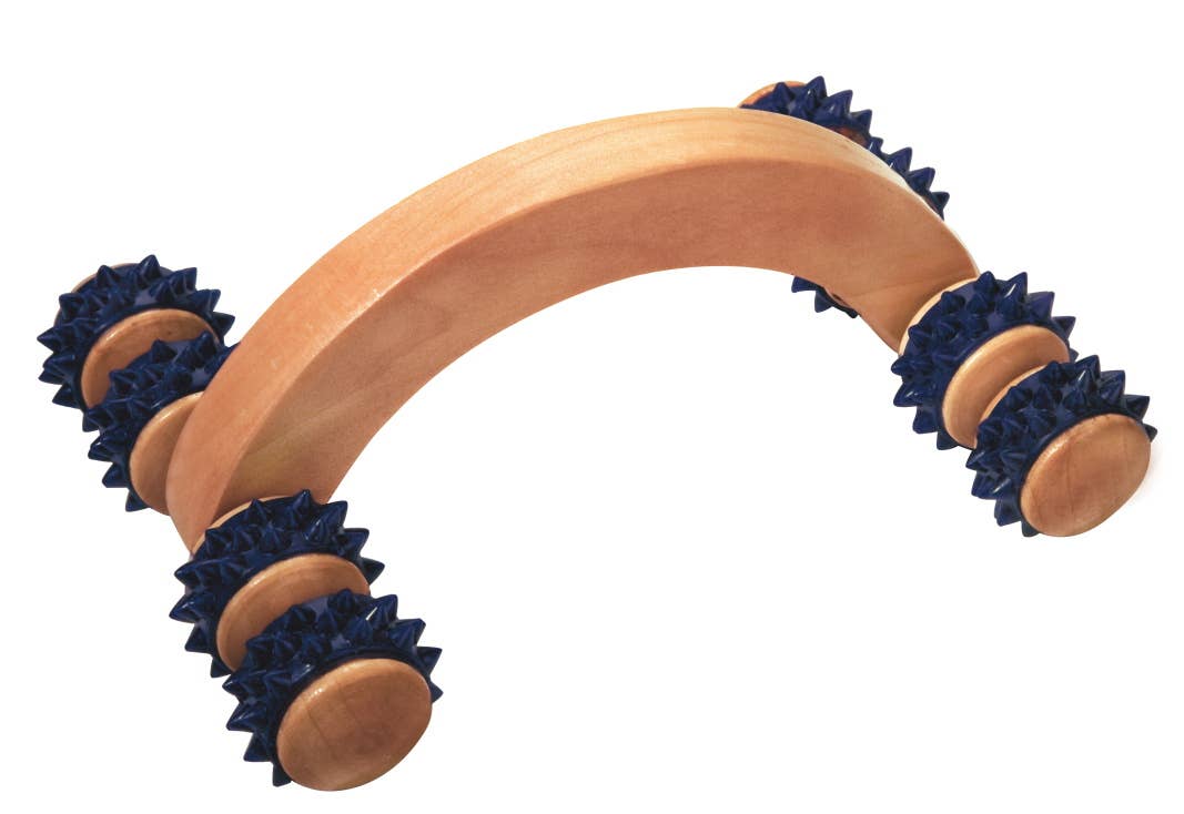Croll & Denecke - Spa Eco wooden body massage roller for arms and legs