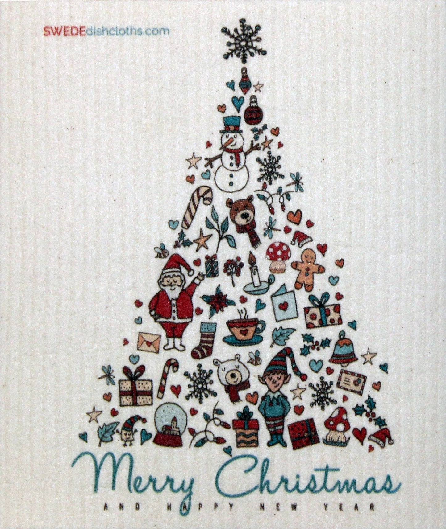 SWEDEdishcloths -Swedish Dishcloths Christmas Tree Collage