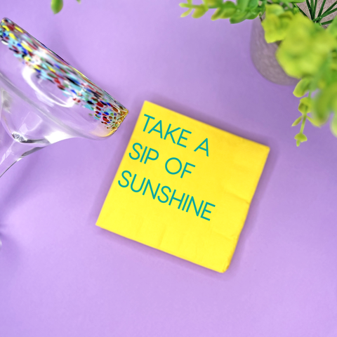 Take a Sip of Sunshine